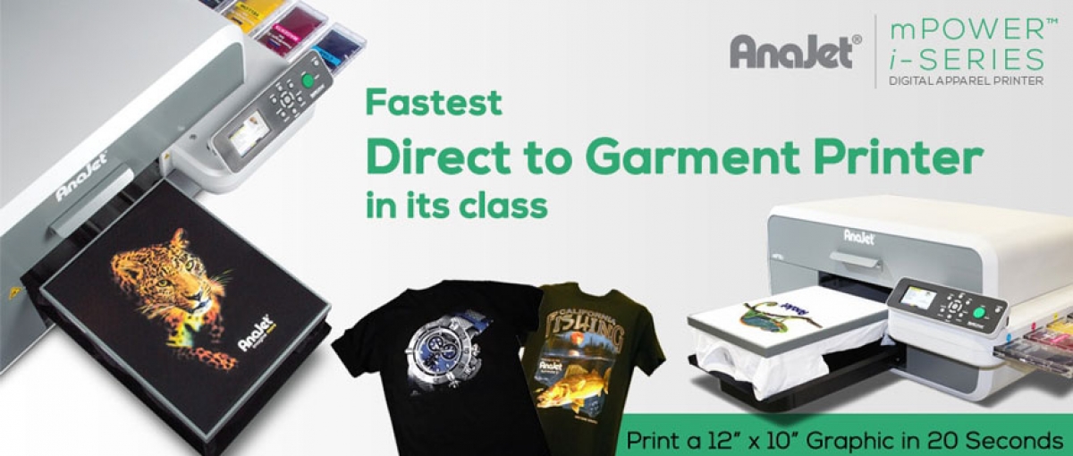 ِِAnajet Direct To Garment Printer (DTG)